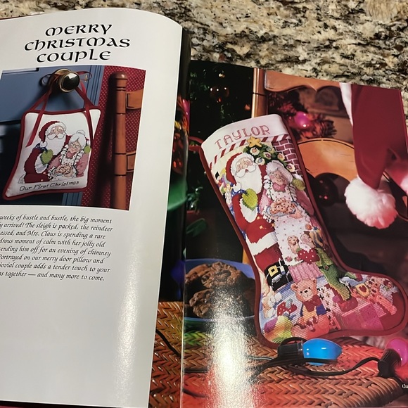 The Stockings Were Hung Embroidery Book with full directions - Picture 13 of 16